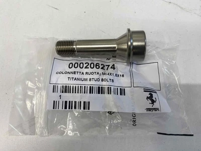 FERRARI 430, 599, 812, TITANRAD SCHRAUBE, STUD, P/N 206274 Foto 1 de 2