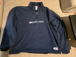Roots Pullover Herren Extra Large Vintage 2002 Olympic Team USA Quarter Zip - Bild 1 von 5