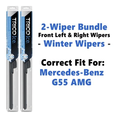 Limpiaparabrisas INVIERNO 2pk Super-Premium Fit 2003-2011 Mercedes-Benz G55 AMG - 35160x2 Foto 1 de 4