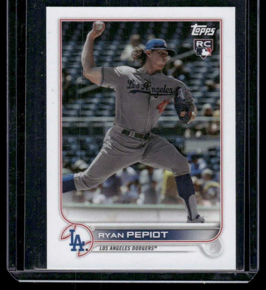 2022 Topps Mini #US109 Ryan Pepiot Rookie Card - Image 1 of 2