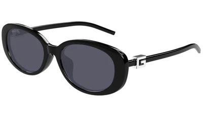 Gucci GG1691S-002  Bold Cat-Eye Sunglasses in Havana with Gold Accents - Image 1 of 3