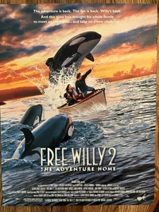 Free Willy 2 Original Movie Promo Poster 17x22 - Bild 1 von 1