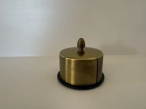 Vintage Brass Stamp Roll Dispenser~Made In U.S.A~ - Picture 1 of 8