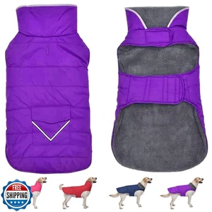 Petglad Dog Coat, Waterproof Dog Winter Jacket with Pocket, Reflective Adjust - Picture 1 of 5