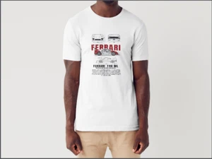 Custom Printed Car Design Cotton T-Shirt - Unique Auto Graphic Tee -Perfect Gift - Picture 1 of 8