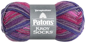 Kroy Socks Yarn Purple Haze Stripes - Picture 1 of 2