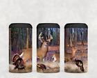 Deer Buck Turkey Hunting 4 in 1 Stainless Steel Insulated Can Cooler