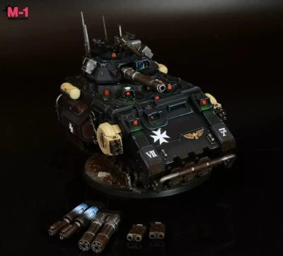 Warhammer 40k Primaris Marines Black Templars Gladiator M1 pintado - Imagem 1 de 4