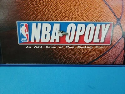 2004 NBAopoly Monopoly Board Game Basketball Slam Dunk PREOWNED - Image 1 of 4