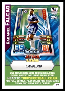 Match Attax 2015/16 EXTRA - Radamel Falcao Chelsea Match Attax Live - P7 - Picture 1 of 2