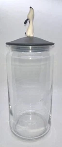 Alessi Lula AMMI21 RO Lulàjar Glass Dog Food Container Thermoplastic Resin Lid - Picture 1 of 15