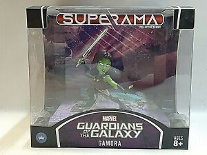 Marvel Guardians Of The Galaxy Superama Gamora 3" Tall Warrior Figural Diorama