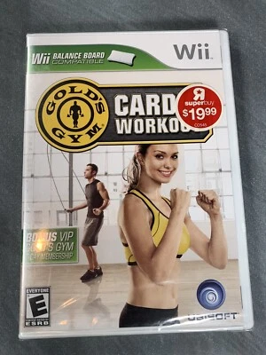 Gold's Gym Cardio Workout (Nintendo Wii, 2009) New Factory Sealed - Image 1 of 2