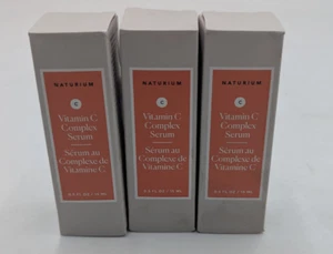 3 PACK OF Naturium Vitamin C Complex Serum Mini - 0.5 fl oz - Picture 1 of 4