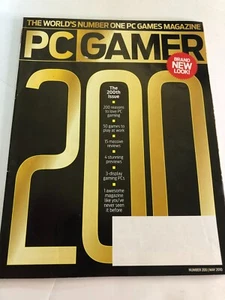 PC GAMER Vintage May 2010 200th Issue Video Game Computer Magazine - Picture 1 of 1