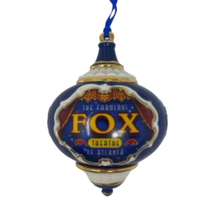 Fox Theater of Atlanta Porcelain Christmas Tree Ornament RARE - Picture 1 of 12