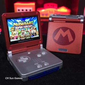 Mario Edition Nintendo Game Boy Advance GBA SP IPS MOD einstellbare Helligkeit - Bild 1 von 6
