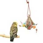 Wood Bird Hanging Shredder Toys Parrot Chewing Corn Husk Toys  Cockatiel
