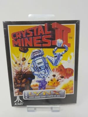 atari Lynx crystal mines II for the atari lynx brand new vintage retro gaming - Image 1 of 4