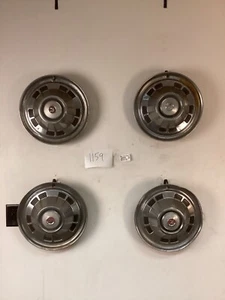 QTY 4 1966 AMC RAMBLER CLASSIC HUBCAP WHEELCOVER CLASSIC VINTAGE - Picture 1 of 9