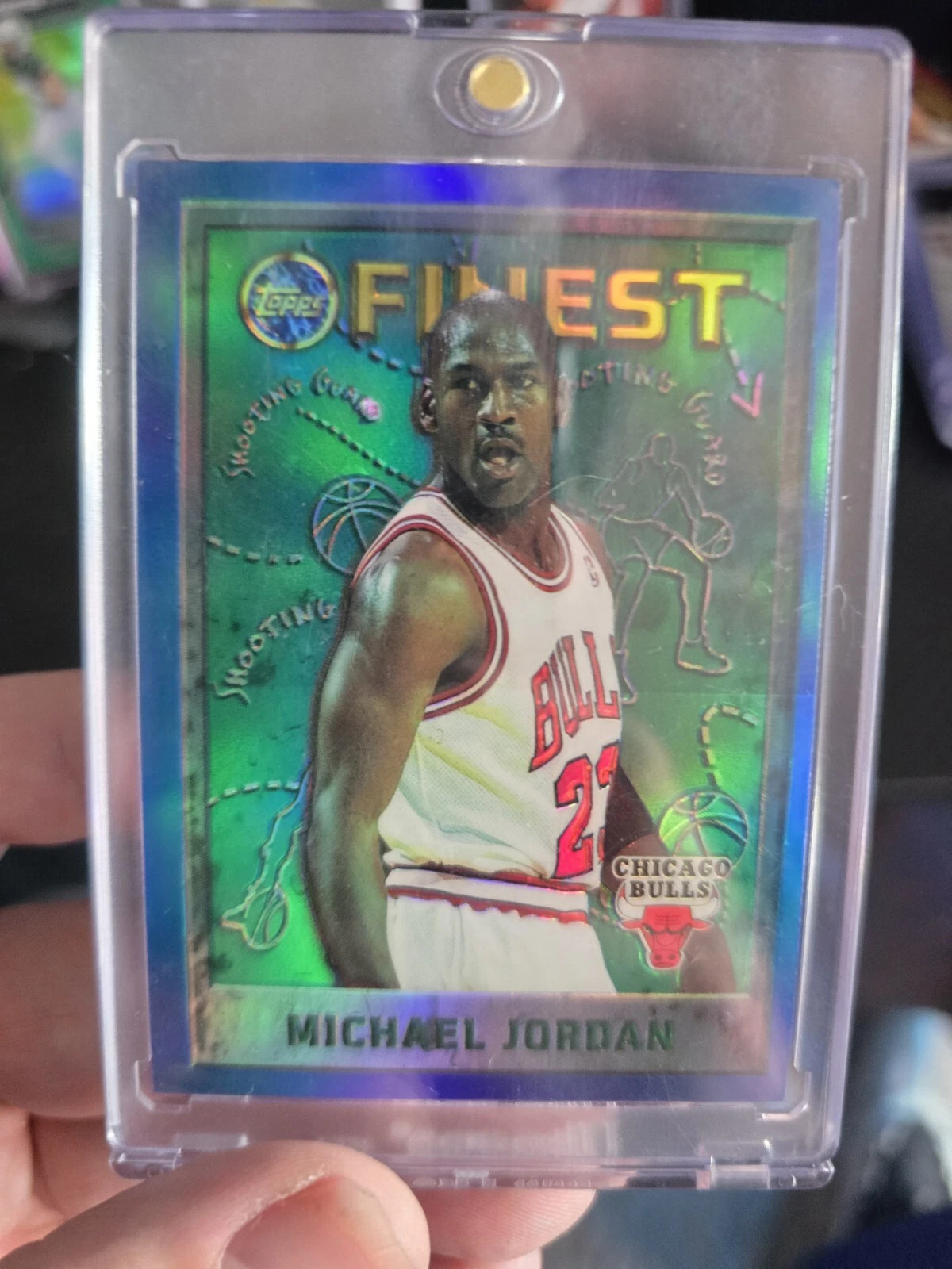 1995-96 Topps Finest - #229 Michael Jordan refractor