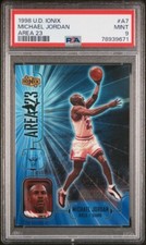 1998-99 Upper Deck Ionix Area 23 #A7 Michael Jordan | PSA 9 Mint | Chicago Bulls