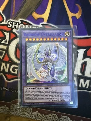 Yu-Gi-Oh! TCG Rainbow Overdragon (Blue) Legendary Duelists: Season 1... - Image 1 of 4