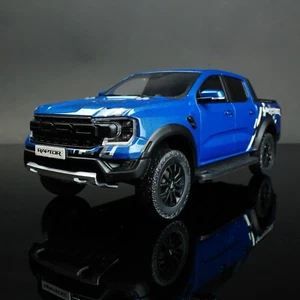 1:18 MCG Ford Ranger Raptor Blue Pick Up - Picture 1 of 8