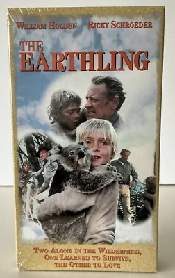 The Earthling (VHS 1995) Movie William Holden Ricky Schroder BRAND NEW SEALED Foto 1 de 4