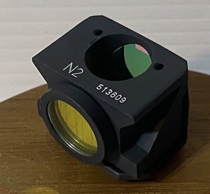 Leitz 513609 N2 Fluorescence Cube for Ploemopak Vertical Mic Illuminator - Picture 1 of 6