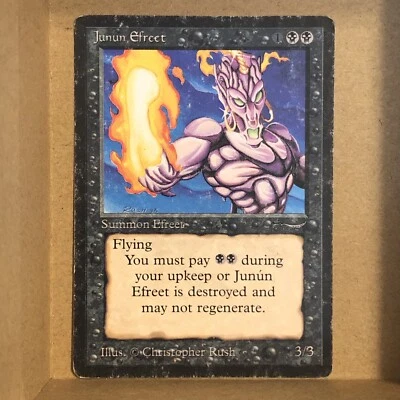 MTG ~ Junun Efreet ~ Arabian Nights ~ English - Image 1 of 4