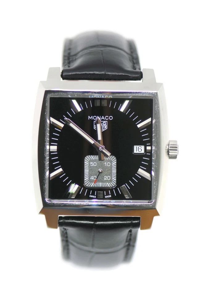 Reloj Tag Heuer Monaco de acero inoxidable WAW131A Foto 1 de 4