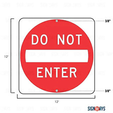 Do Not Enter Traffic Sign