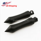 Black Aluminum Highway Footpegs Mount for Harley Sportster Softail Dyna Chopper