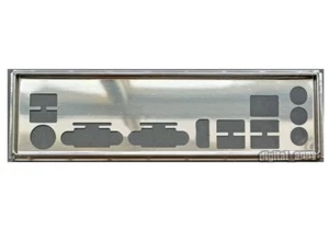 OEM I/O Shield For ASRock QC5000M-ITX Rear Baffle Motherboard Backplates IO - Picture 1 of 4