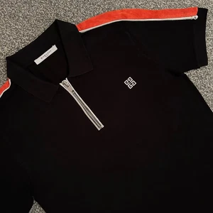 🔸Givenchy Tape Polo Shirt In Black🔹SIZE XL🔹 - Picture 1 of 5