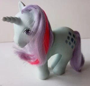 My Little Pony G1 Sparkler Unicorn Vintage 1984 MLP Glitter Diamonds Blue Brony - Bild 1 von 10