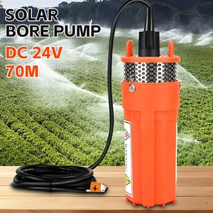 Solar Bore Pump Electric Deep Well Submersible Water Pumps 24V Farms Irrigation - Picture 1 of 12