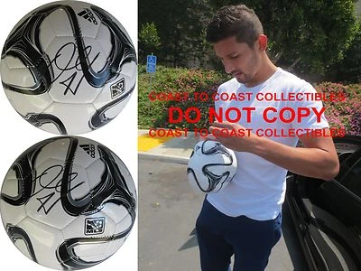 OMAR GONZALEZ,LA GALAXY,FIRMADO, AUTOGRAFIADO, BALÓN DE FÚTBOL MLS, CERTIFICADO DE AUTENTICIDAD, PRUEBA EXACTA Foto 1 de 3
