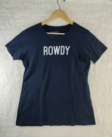 UFC Women's Ronda Rousey Black T-Shirt Size XL Cover
