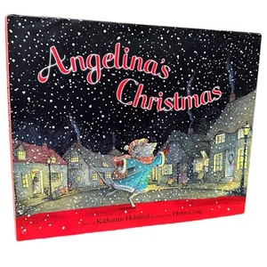 Angelina's Christmas (Angelina Ballerina) Hardcover w/Dust Jacket Vintage New - Picture 1 of 5