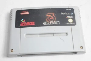 MORTAL KOMBAT 3 SUPER NINTENDO / SNES GAME - Picture 1 of 2