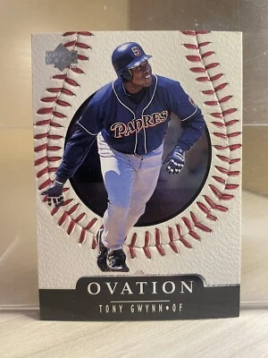 1999 UPPER DECK OVATION TONY GWYNN, #55, NM/MT, HOF - Image 1 of 2
