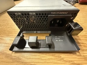 Power supply PWR-C2-640WAC for Cisco Catalyst switch - Picture 1 of 6