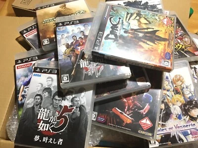 WHOLESALE Lot of 10 PlayStation3 PS 3 Random  $3 per Games Japan Clean Test  - Image 1 of 4