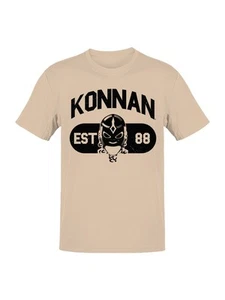 Officially Licensed Legends Of Lucha Libre Luchador Konnan Logo Men's T-shirt - Picture 1 of 12