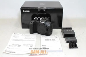 Canon EOS R5 Black Digital Camera (Body Only) **Very Good** Condition - Picture 1 of 24