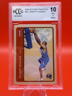 Dwight Howard 2004-05 Fleer Tradition - Dwight Howard #221 (RC) BCCG 10 - Image 1 of 2