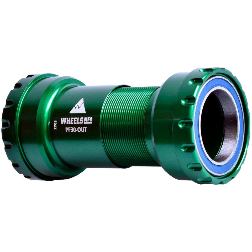 Ruedas Mfg PF30 a Fueraborda BB, Modelo Base 30mm, Verde Foto 1 de 1