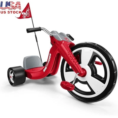 Bicicleta deportiva Big Flyer para niños pequeños asiento ajustable rueda de 16 pulgadas juguete al aire libre 3-7 años Foto 1 de 4